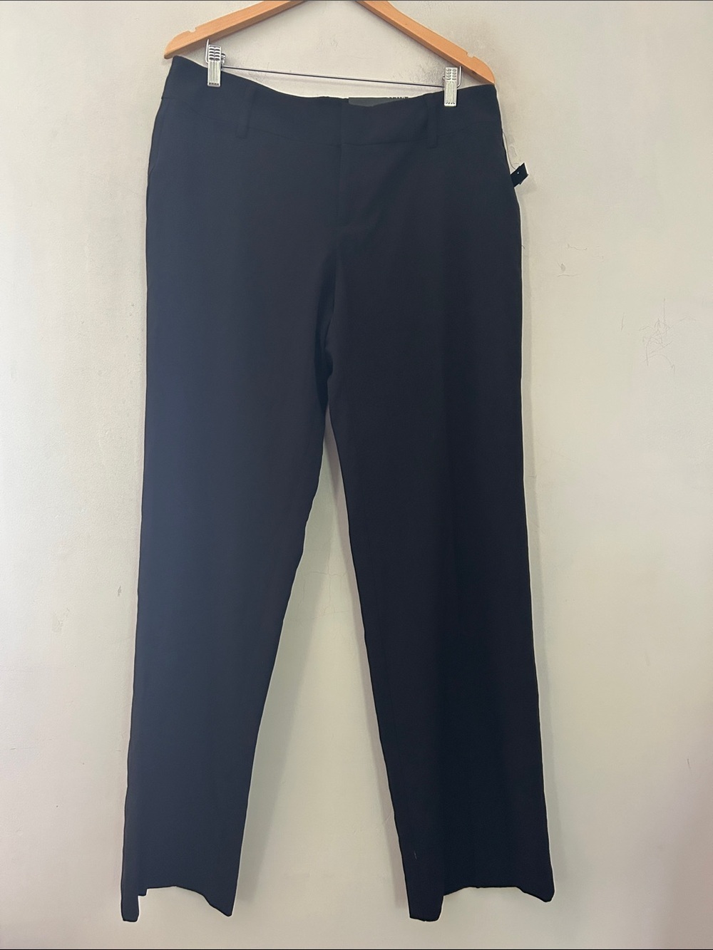 AB Studio Black Flare-Leg Pants Size 14 NWT